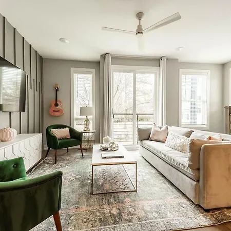 Greenhouse Spacious Home In East Nashville 12Ppl